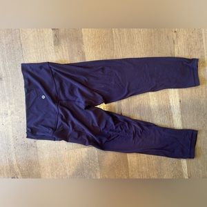 Lululemon dark purple allign leggings size 8-10